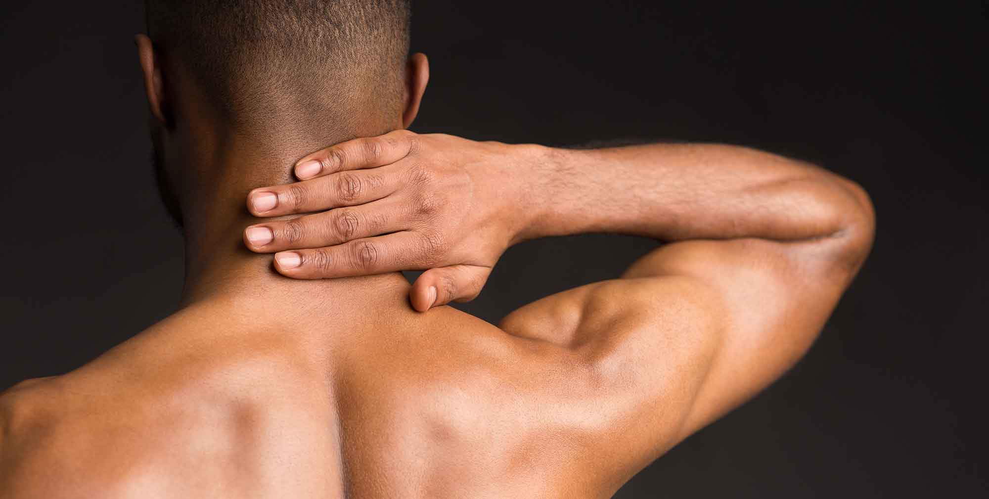 Man-hand-on-neck